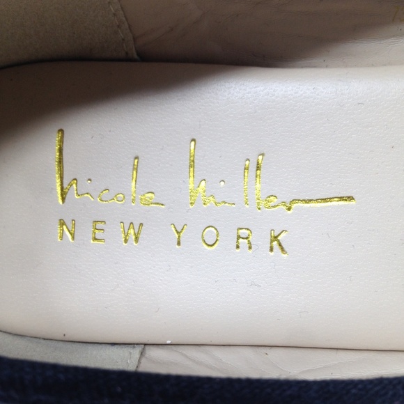 Nicole Millar Black Women Slip-On Flats 6M Shoes - Picture 8 of 8